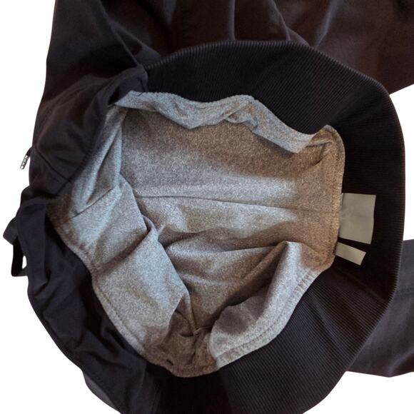 Athleta Lined Athletic Pants, Wide leg, drawstring waist, Drawstring At Ankles - Picture 4 of 12